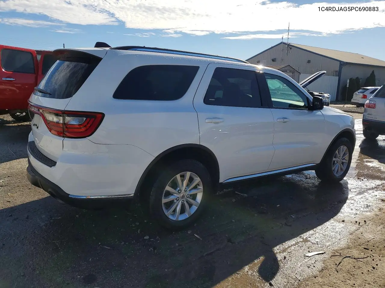 2023 DODGE DURANGO VIN 1C4RDJAG5PC690883 — фото 3
