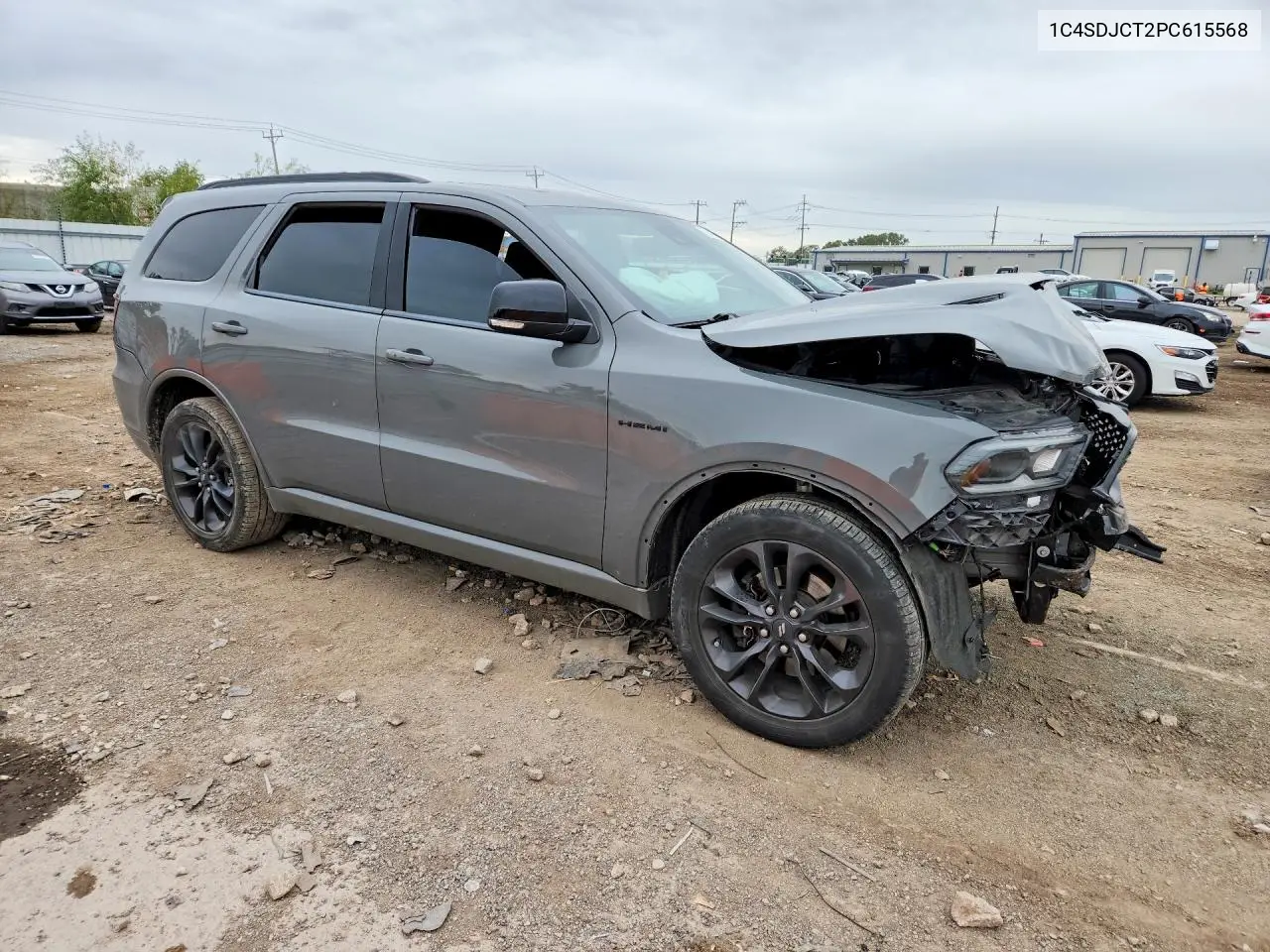 2023 DODGE DURANGO VIN 1C4SDJCT2PC615568 — фото 4