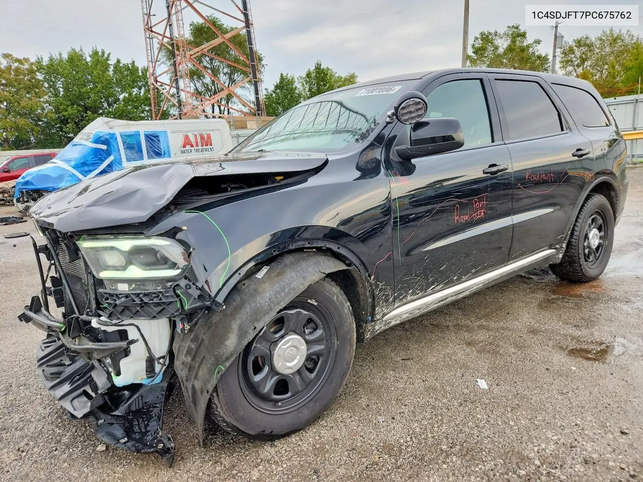 DODGE DURANGO 2023, VIN 1C4SDJFT7PC675762
