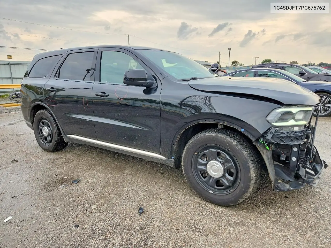 2023 DODGE DURANGO VIN 1C4SDJFT7PC675762 — фото 4