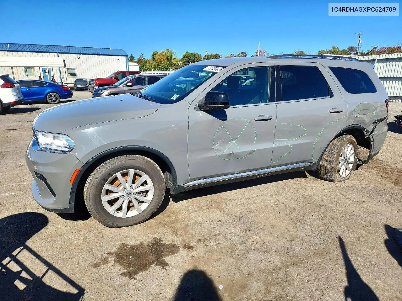 DODGE DURANGO 2023, VIN 1C4RDHAGXPC624709