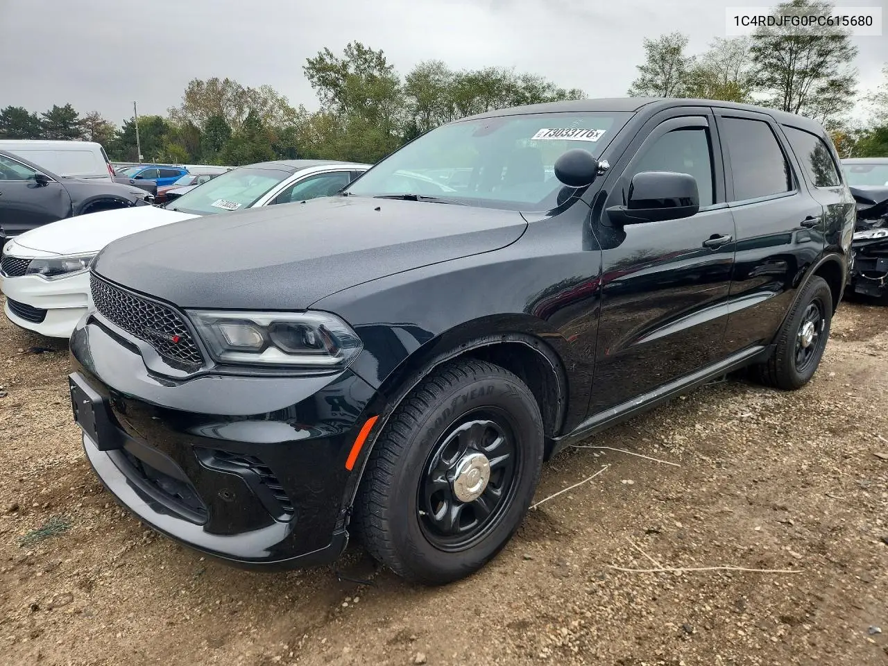 DODGE DURANGO 2023, VIN 1C4RDJFG0PC615680