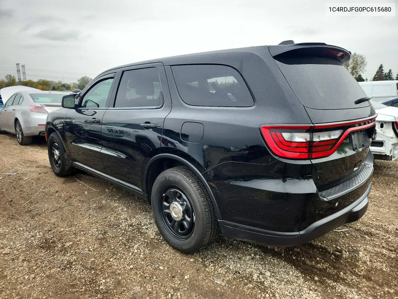2023 DODGE DURANGO VIN 1C4RDJFG0PC615680 — фото 2