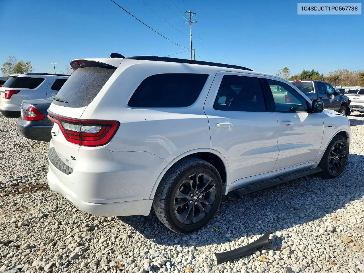 2023 DODGE DURANGO VIN 1C4SDJCT1PC567738 — фото 3