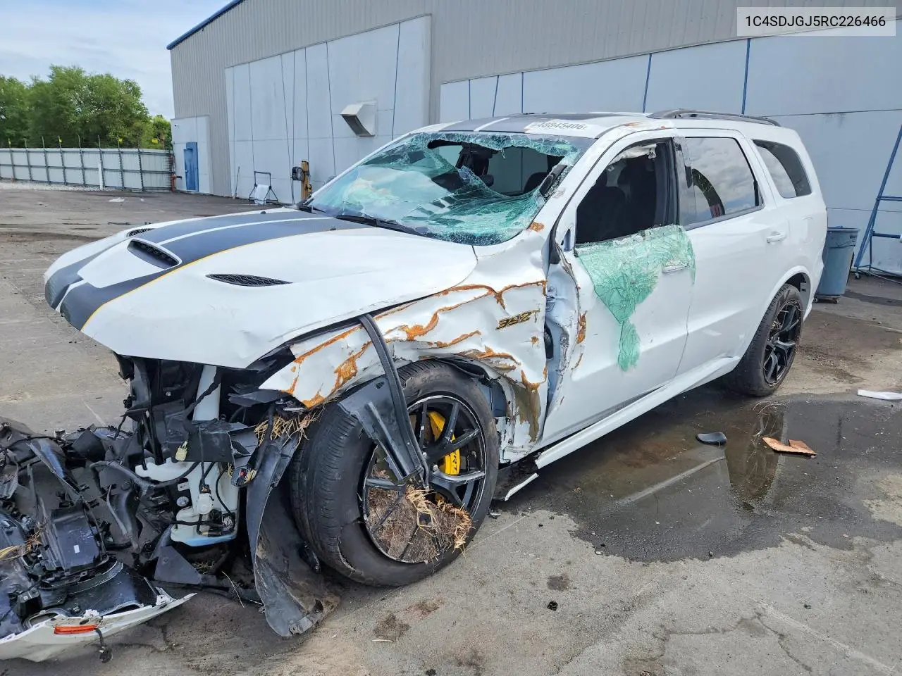 DODGE DURANGO 2024, VIN 1C4SDJGJ5RC226466