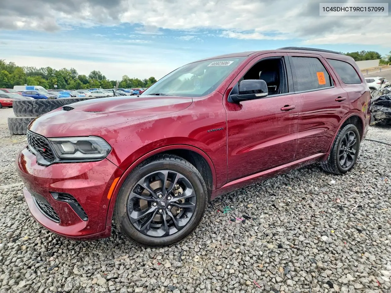 DODGE DURANGO 2024, VIN 1C4SDHCT9RC157099