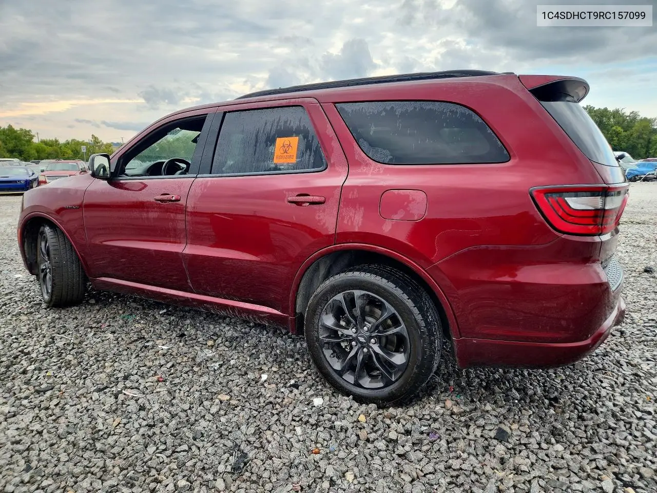 2024 DODGE DURANGO VIN 1C4SDHCT9RC157099 — фото 2