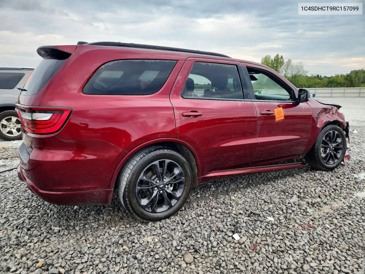 2024 DODGE DURANGO VIN 1C4SDHCT9RC157099 — фото 3