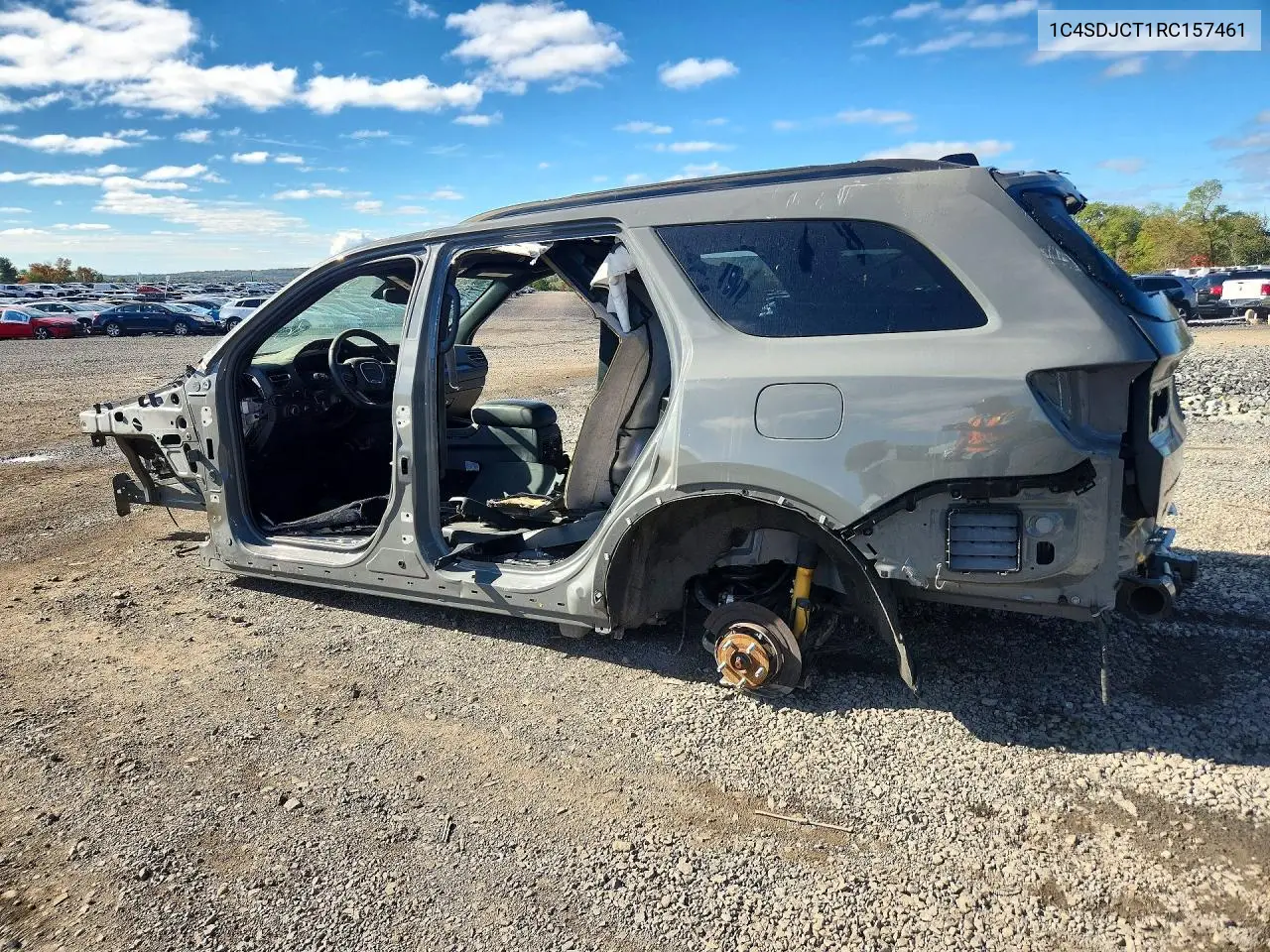 2024 DODGE DURANGO VIN 1C4SDJCT1RC157461 — фото 2