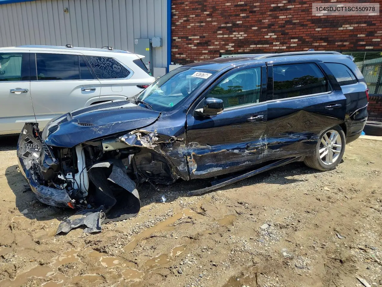DODGE DURANGO 2025, VIN 1C4SDJCT1SC550978