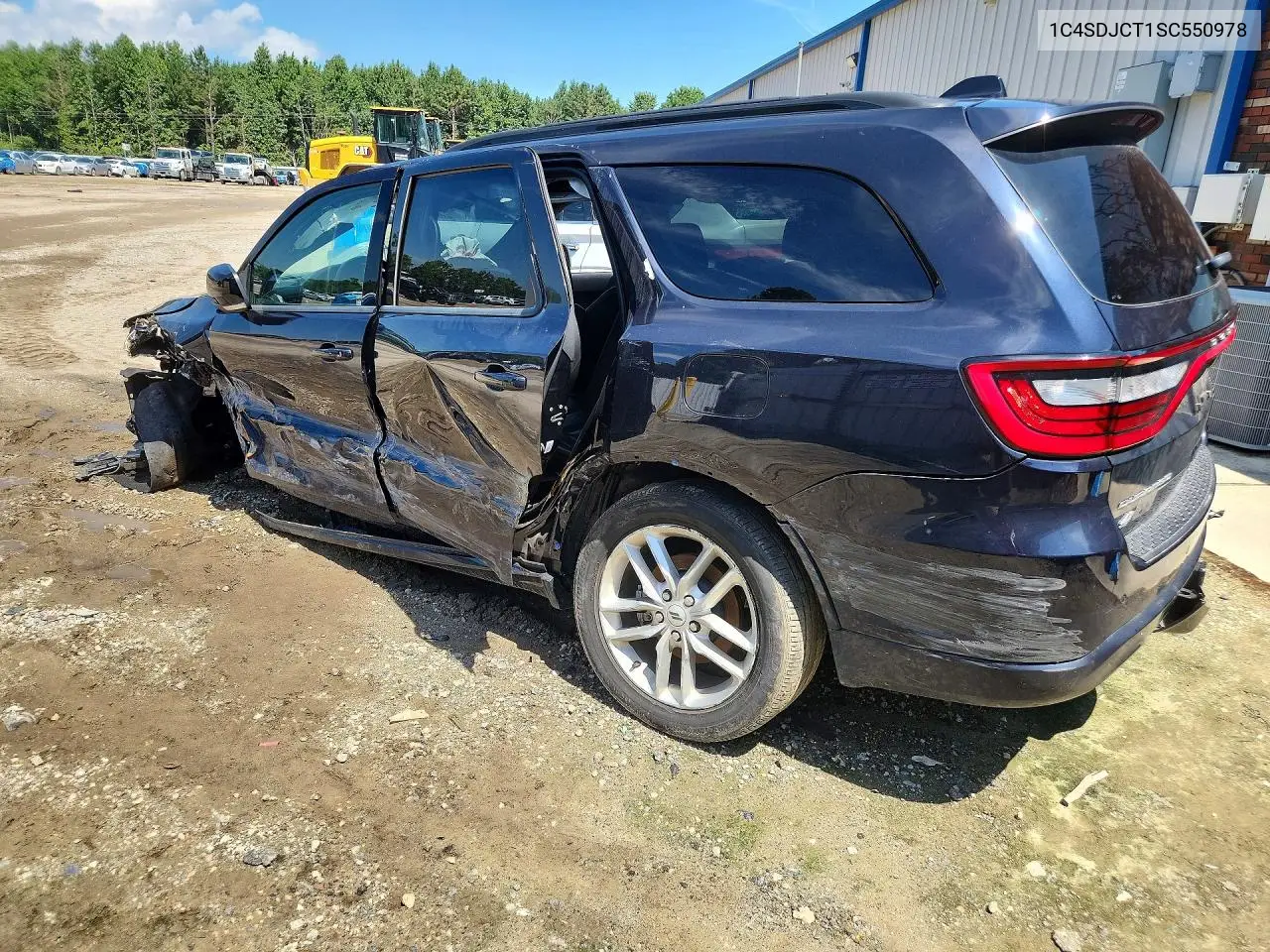 2025 DODGE DURANGO VIN 1C4SDJCT1SC550978 — фото 2