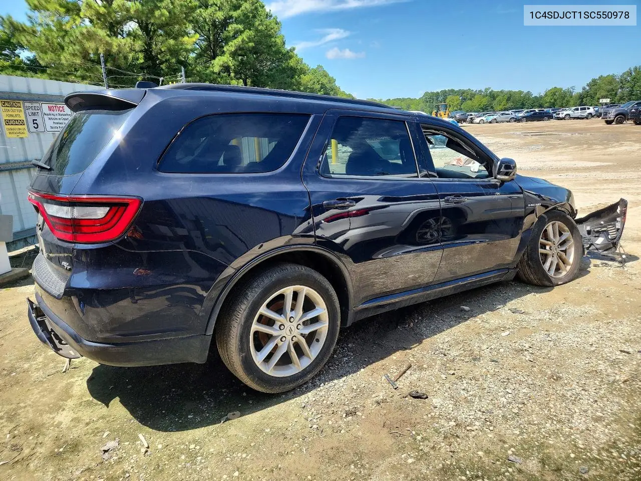 2025 DODGE DURANGO VIN 1C4SDJCT1SC550978 — фото 3