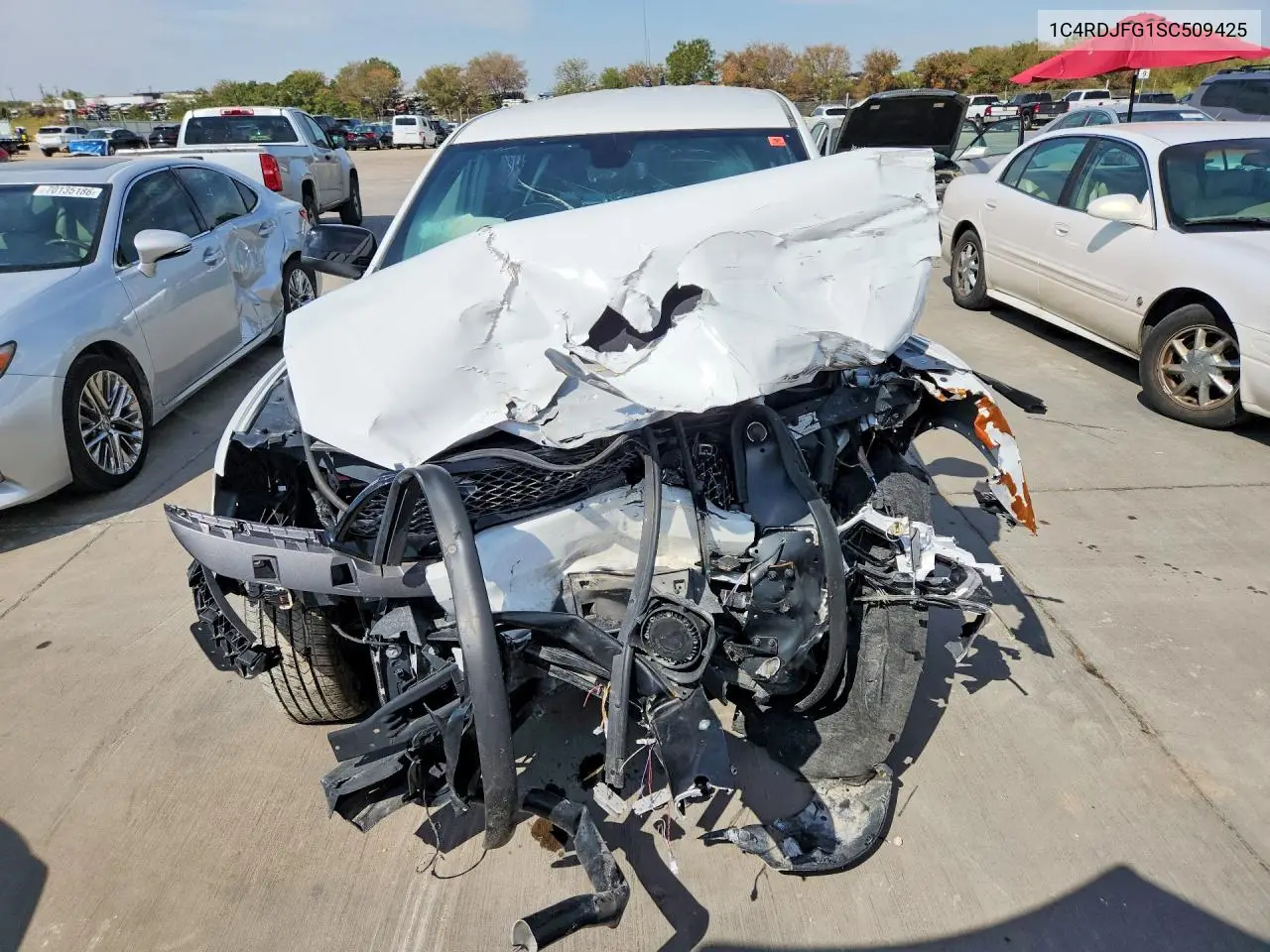 2025 DODGE DURANGO VIN 1C4RDJFG1SC509425 — фото 5