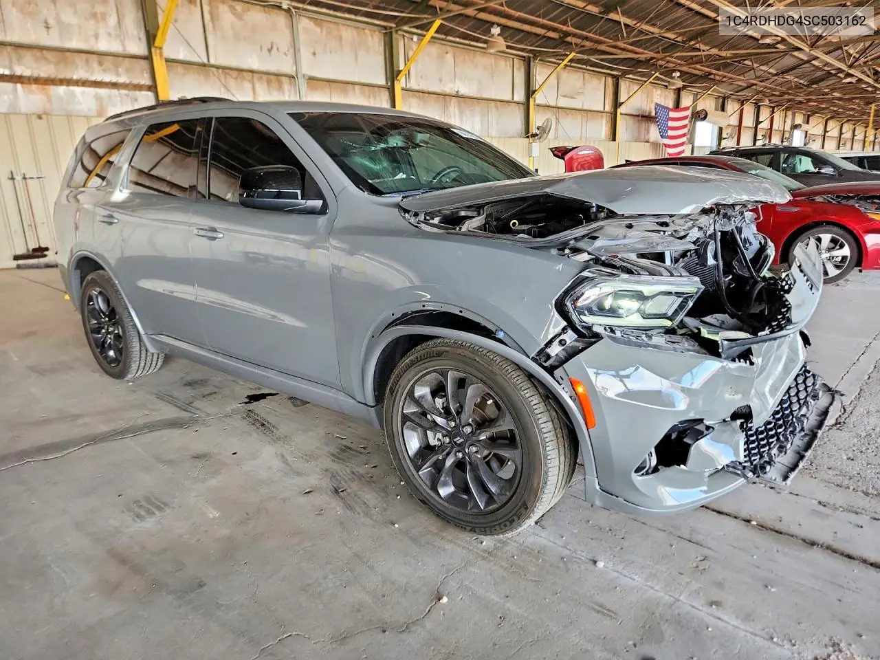 2025 DODGE DURANGO VIN 1C4RDHDG4SC503162 — фото 4