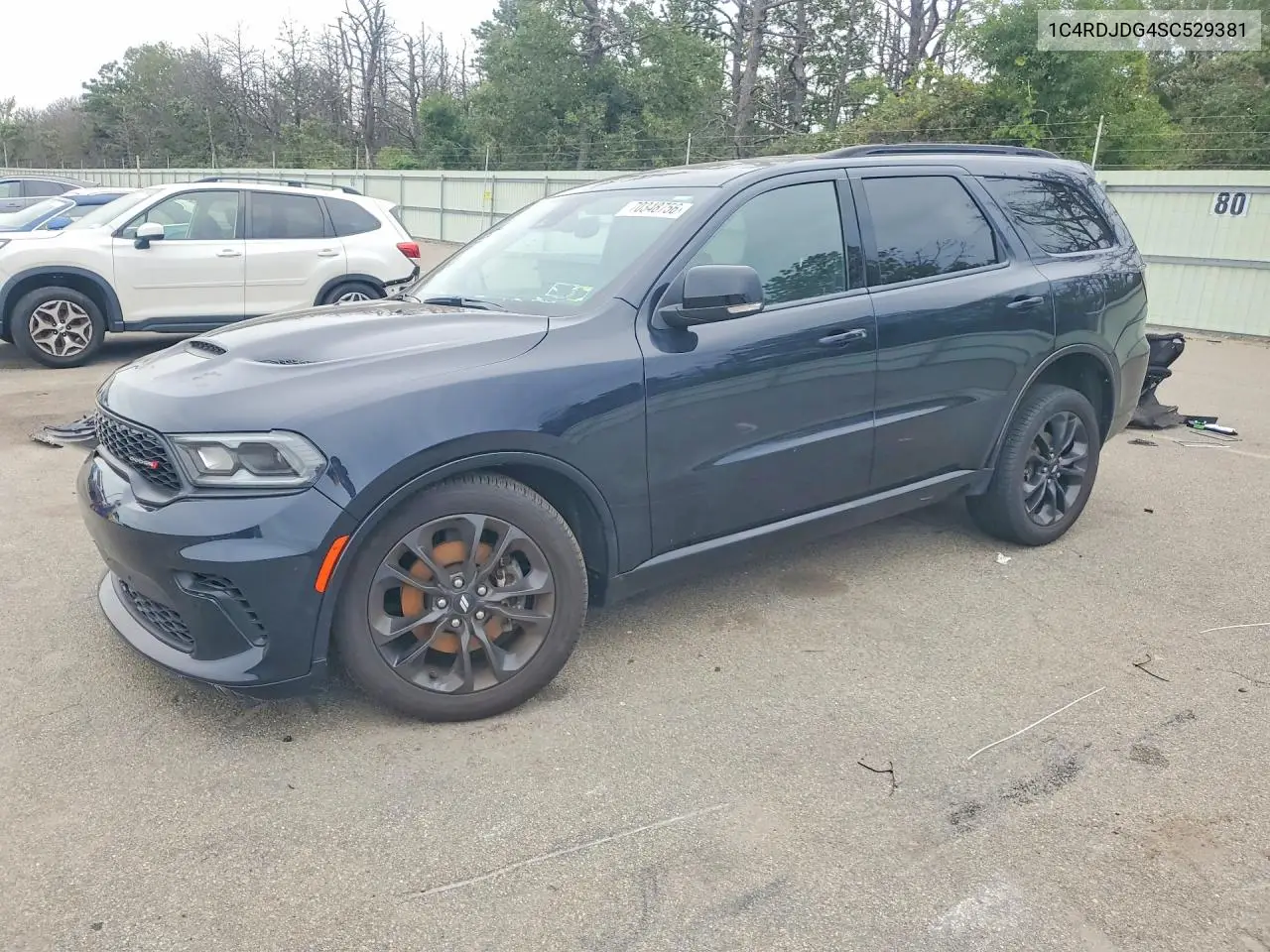 DODGE DURANGO 2025, VIN 1C4RDJDG4SC529381
