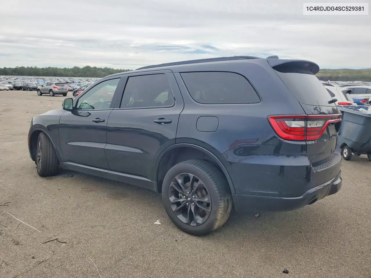 2025 DODGE DURANGO VIN 1C4RDJDG4SC529381 — фото 2