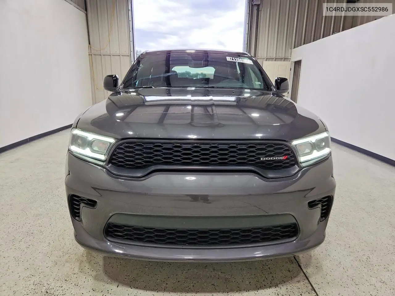 2025 DODGE DURANGO VIN 1C4RDJDGXSC552986 — фото 5