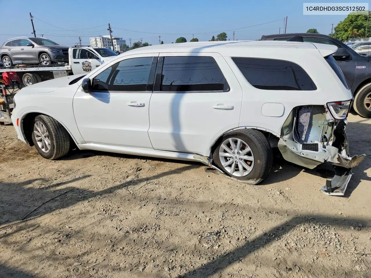 2025 DODGE DURANGO VIN 1C4RDHDG3SC512502 — фото 2