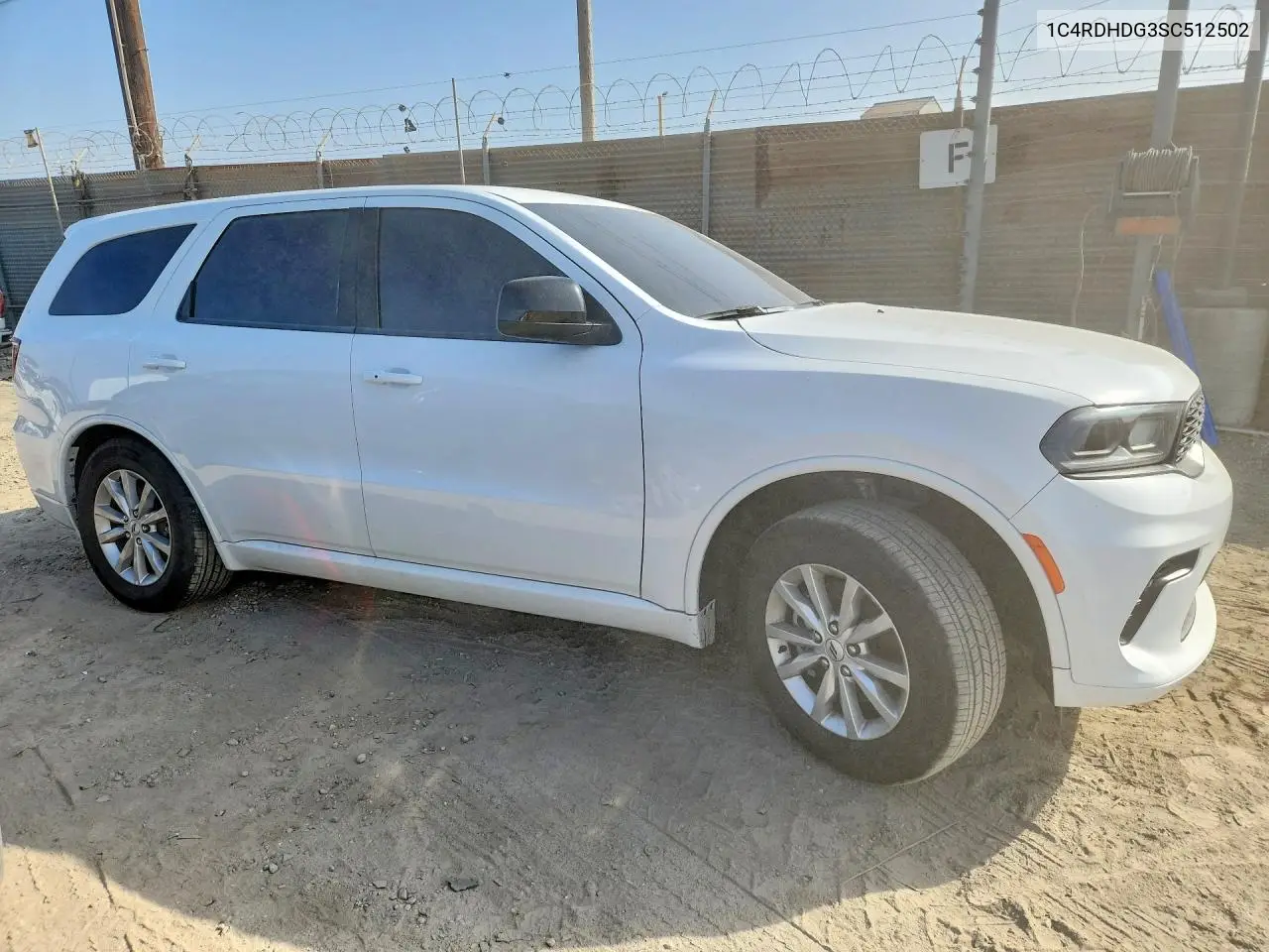 2025 DODGE DURANGO VIN 1C4RDHDG3SC512502 — фото 4