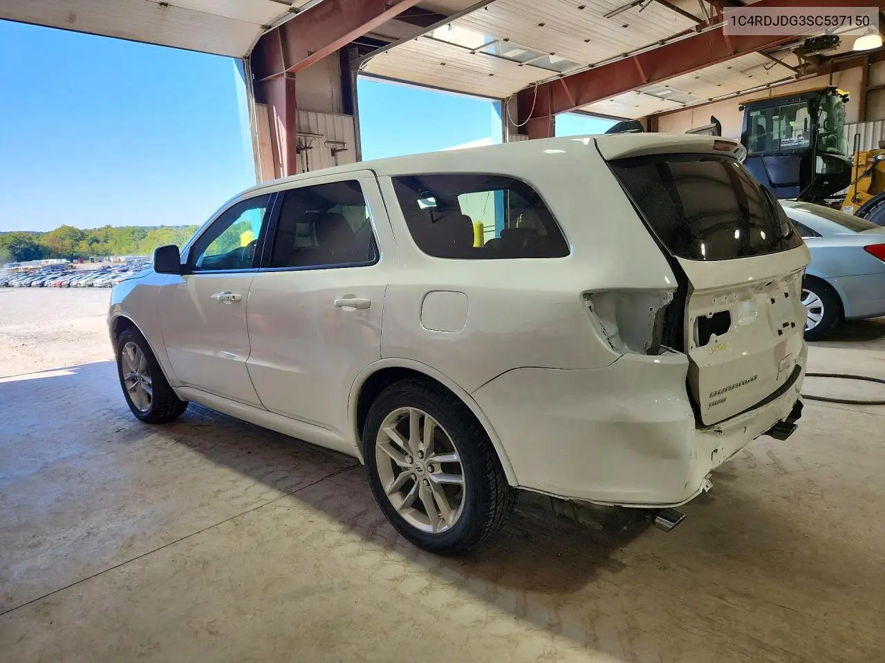2025 DODGE DURANGO VIN 1C4RDJDG3SC537150 — фото 2