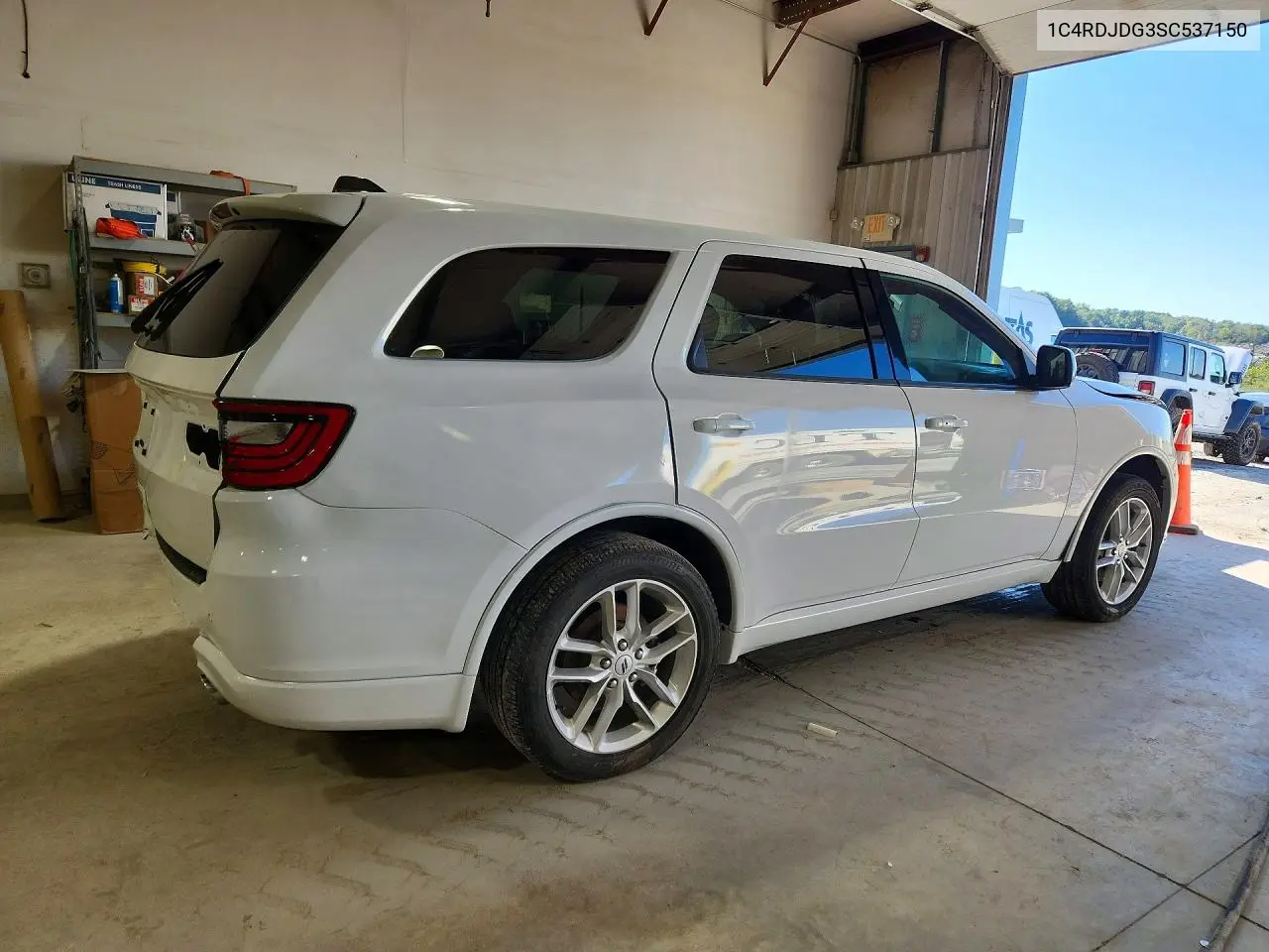 2025 DODGE DURANGO VIN 1C4RDJDG3SC537150 — фото 3