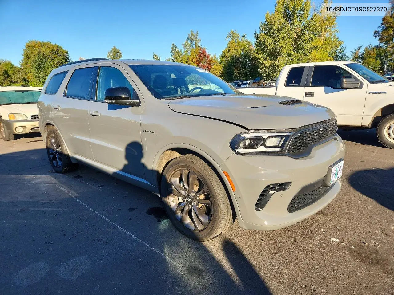 2025 DODGE DURANGO VIN 1C4SDJCT0SC527370 — фото 4