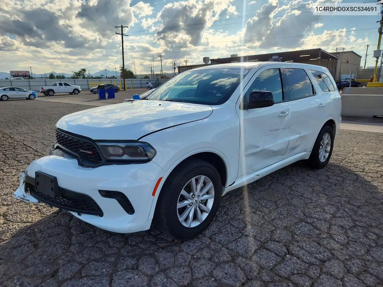 DODGE DURANGO 2025, VIN 1C4RDHDGXSC534691