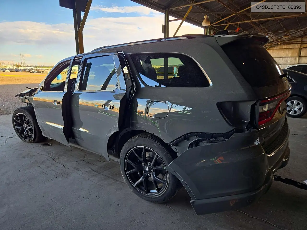 2026 DODGE DURANGO VIN 1C4SDJCT2TC160392 — фото 2