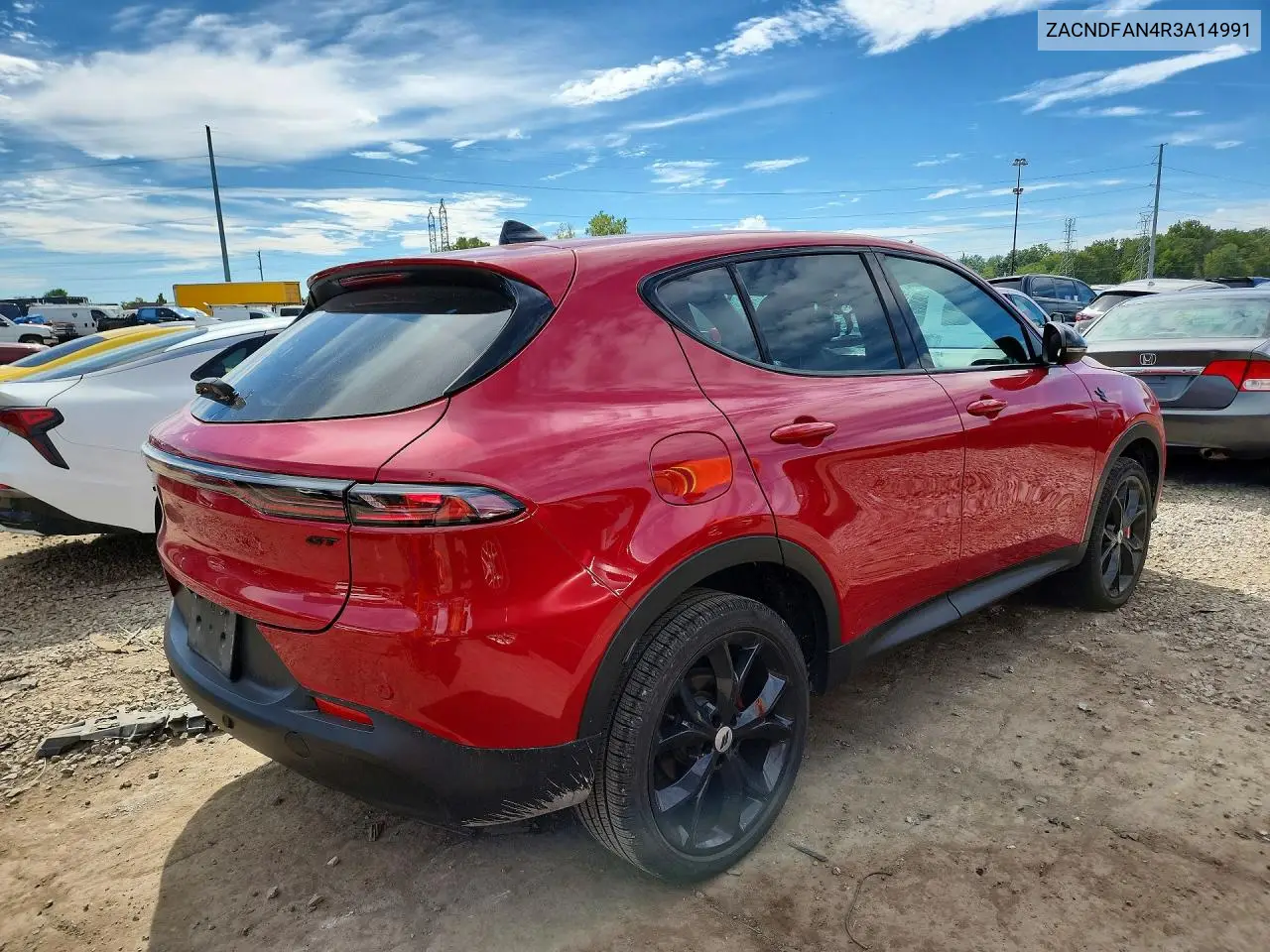 2024 DODGE HORNET VIN ZACNDFAN4R3A14991 — фото 3