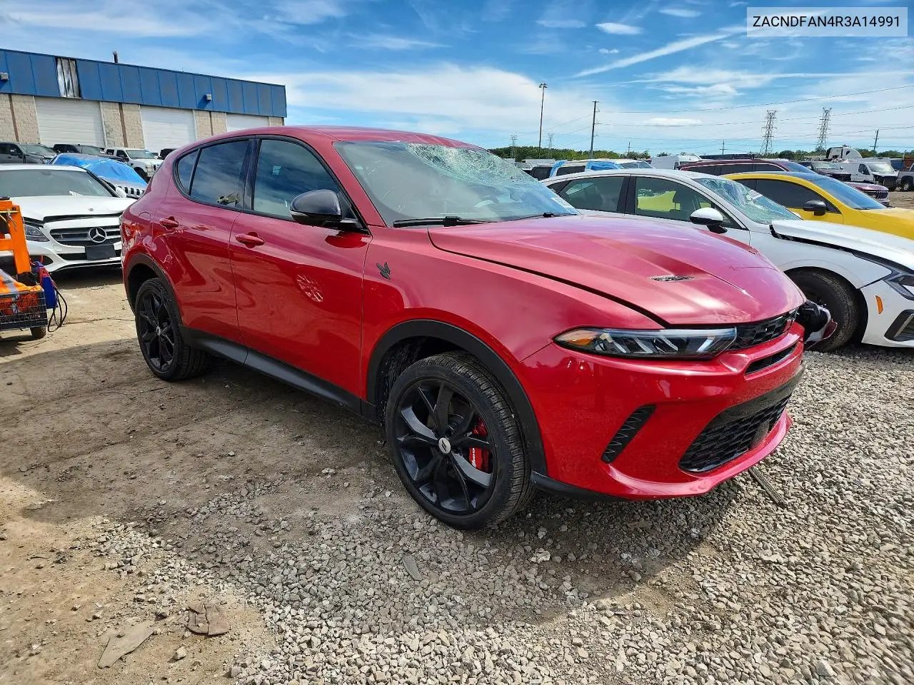 2024 DODGE HORNET VIN ZACNDFAN4R3A14991 — фото 4