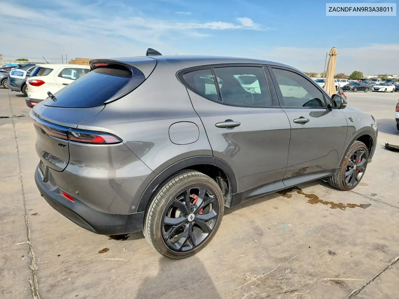 2024 DODGE HORNET VIN ZACNDFAN9R3A38011 — фото 3
