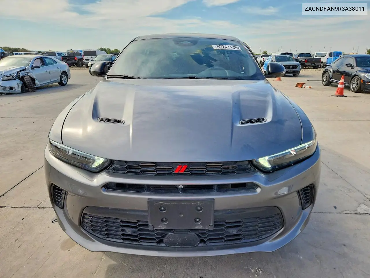 2024 DODGE HORNET VIN ZACNDFAN9R3A38011 — фото 5