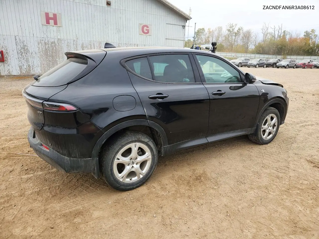 2024 DODGE HORNET VIN ZACNDFAN6R3A08612 — фото 3