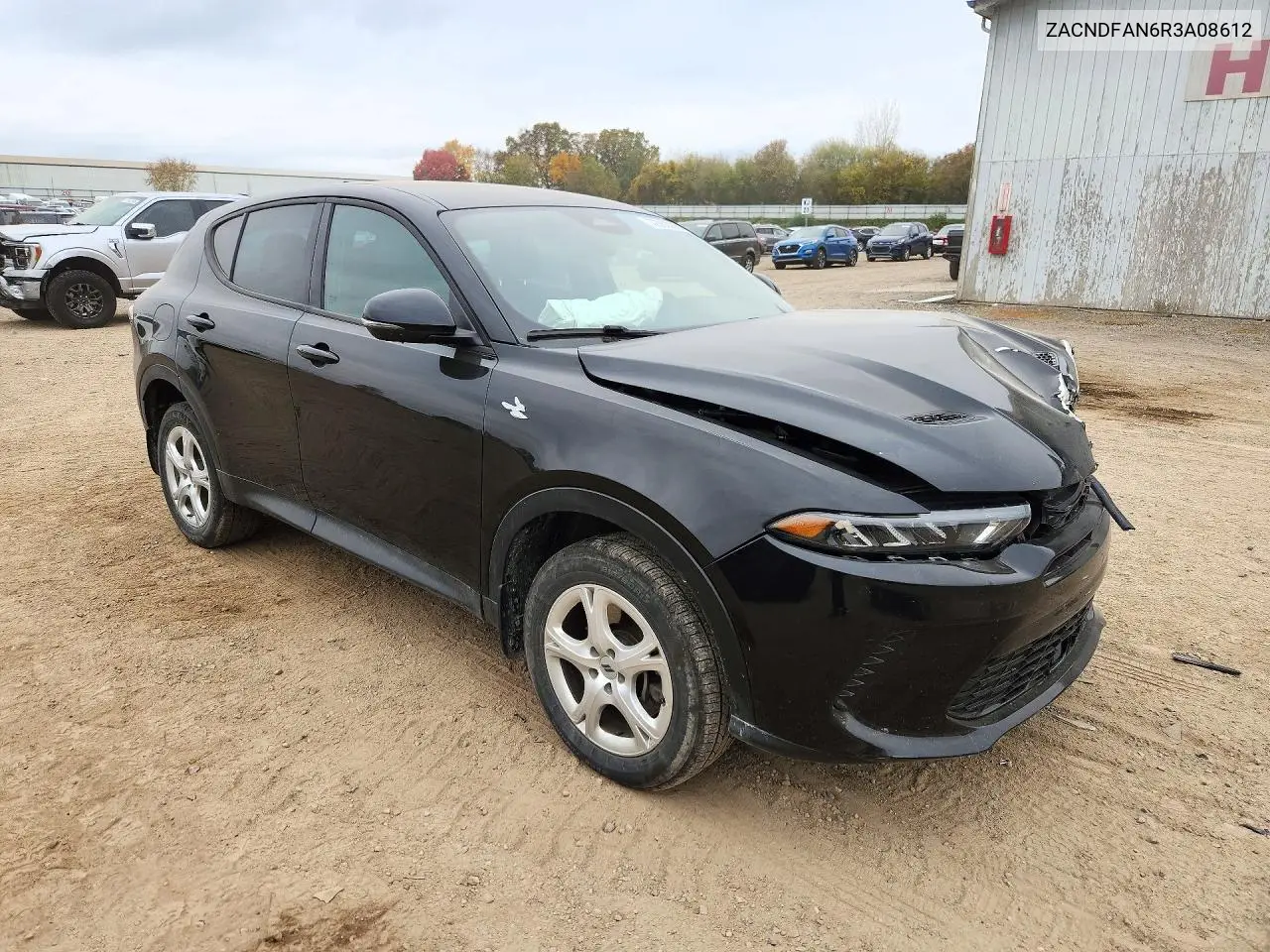 2024 DODGE HORNET VIN ZACNDFAN6R3A08612 — фото 4