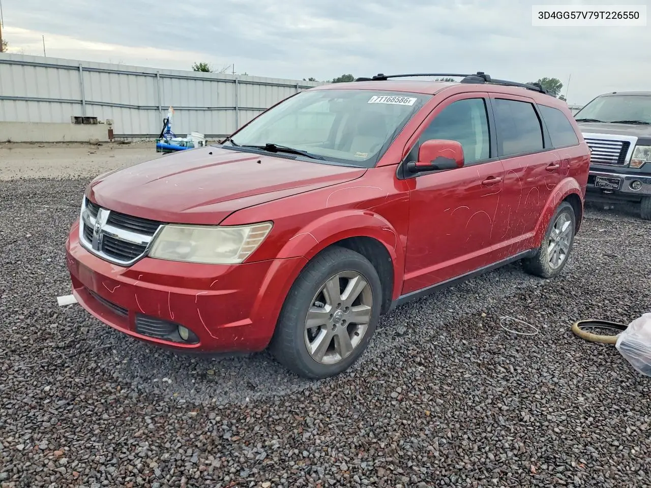 DODGE JOURNEY 2009, VIN 3D4GG57V79T226550