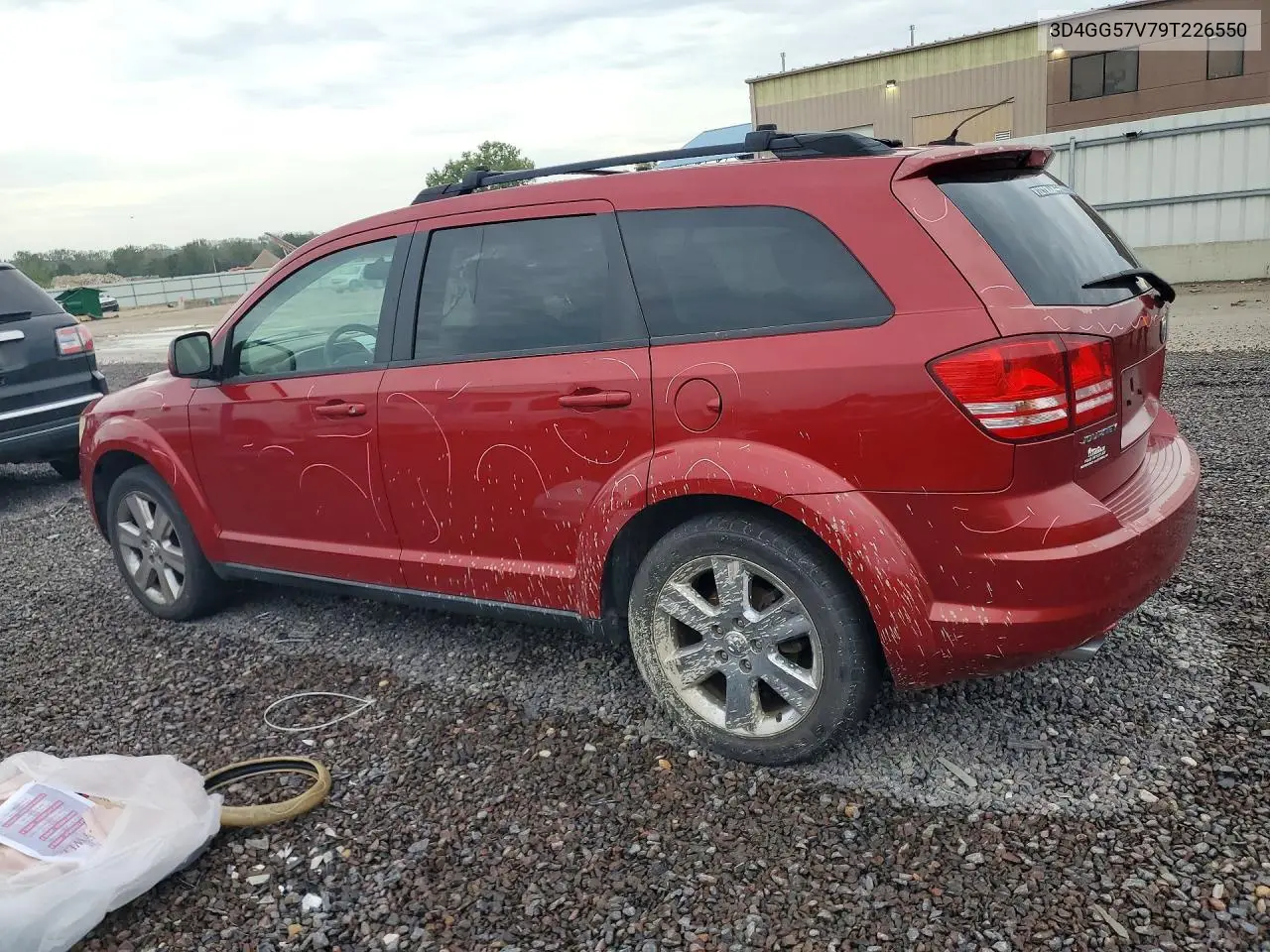 2009 DODGE JOURNEY VIN 3D4GG57V79T226550 — фото 2
