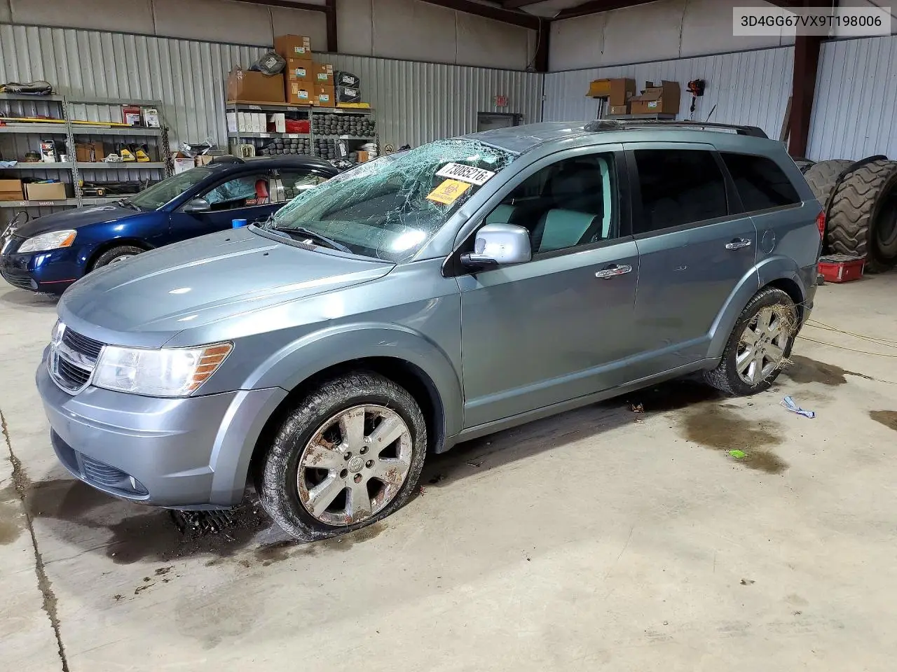 DODGE JOURNEY 2009, VIN 3D4GG67VX9T198006