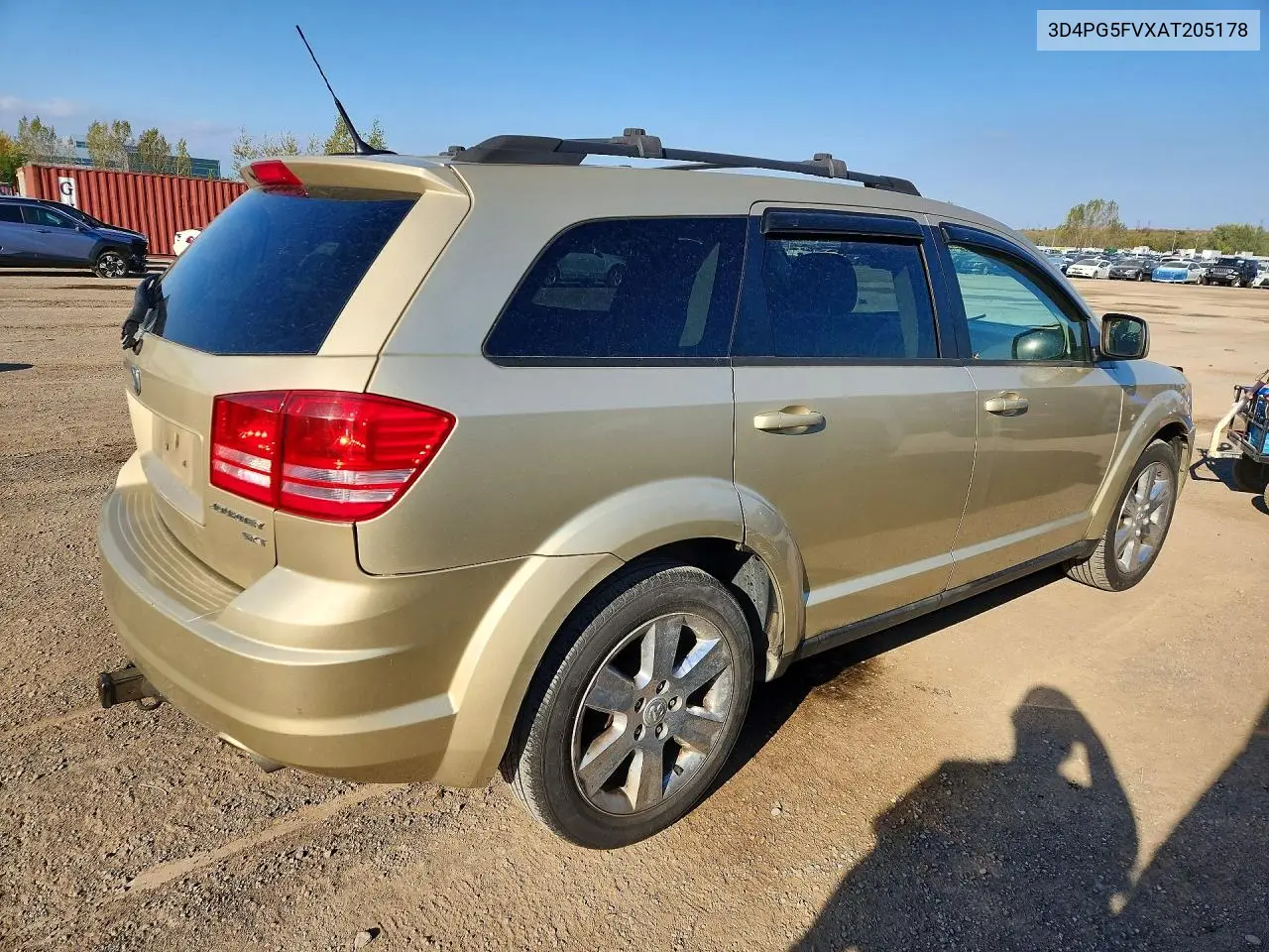 2010 DODGE JOURNEY VIN 3D4PG5FVXAT205178 — фото 3