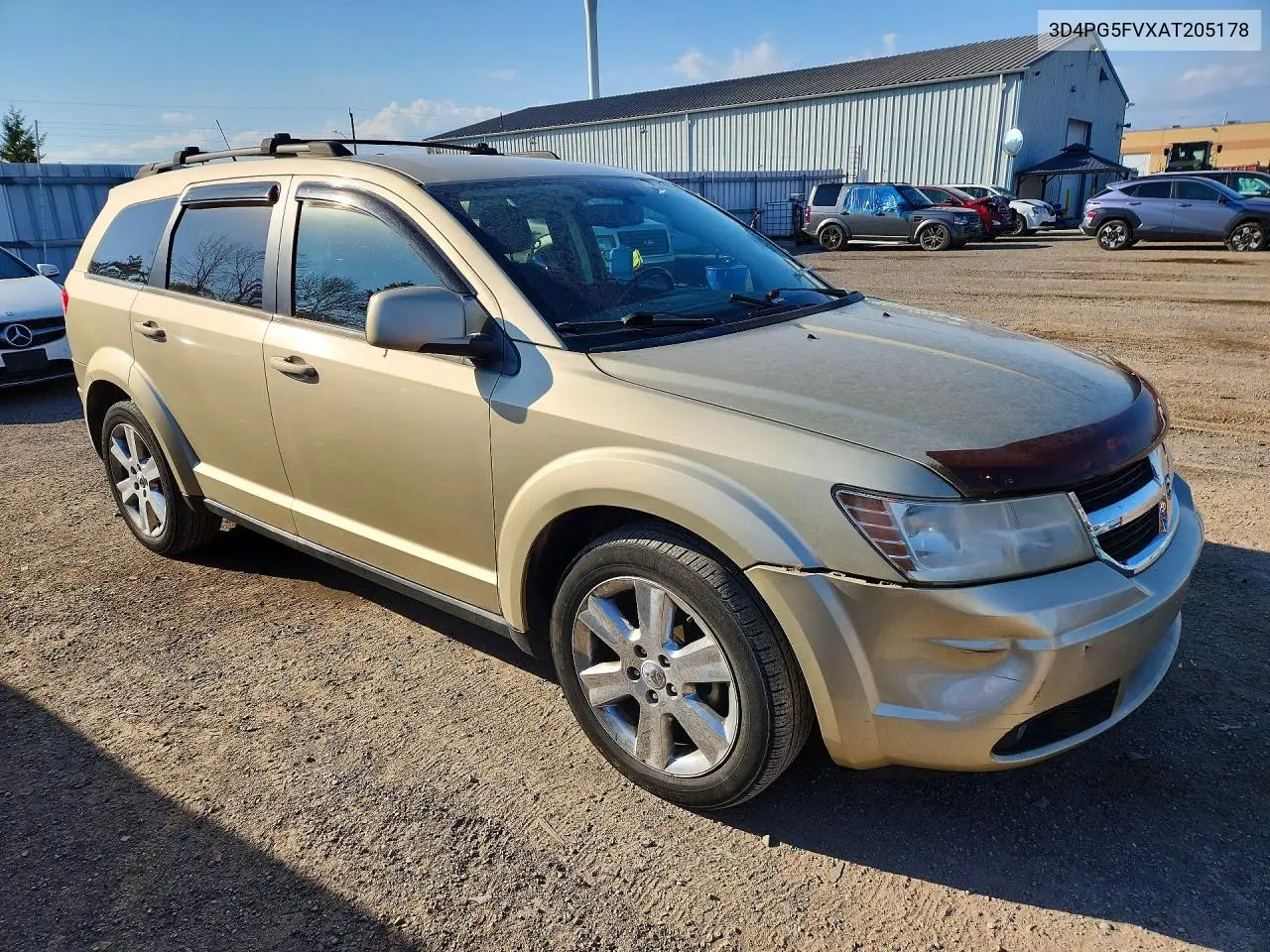 2010 DODGE JOURNEY VIN 3D4PG5FVXAT205178 — фото 4