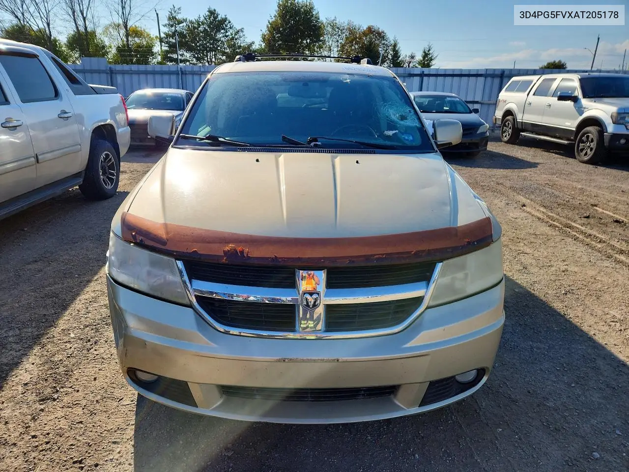 2010 DODGE JOURNEY VIN 3D4PG5FVXAT205178 — фото 5