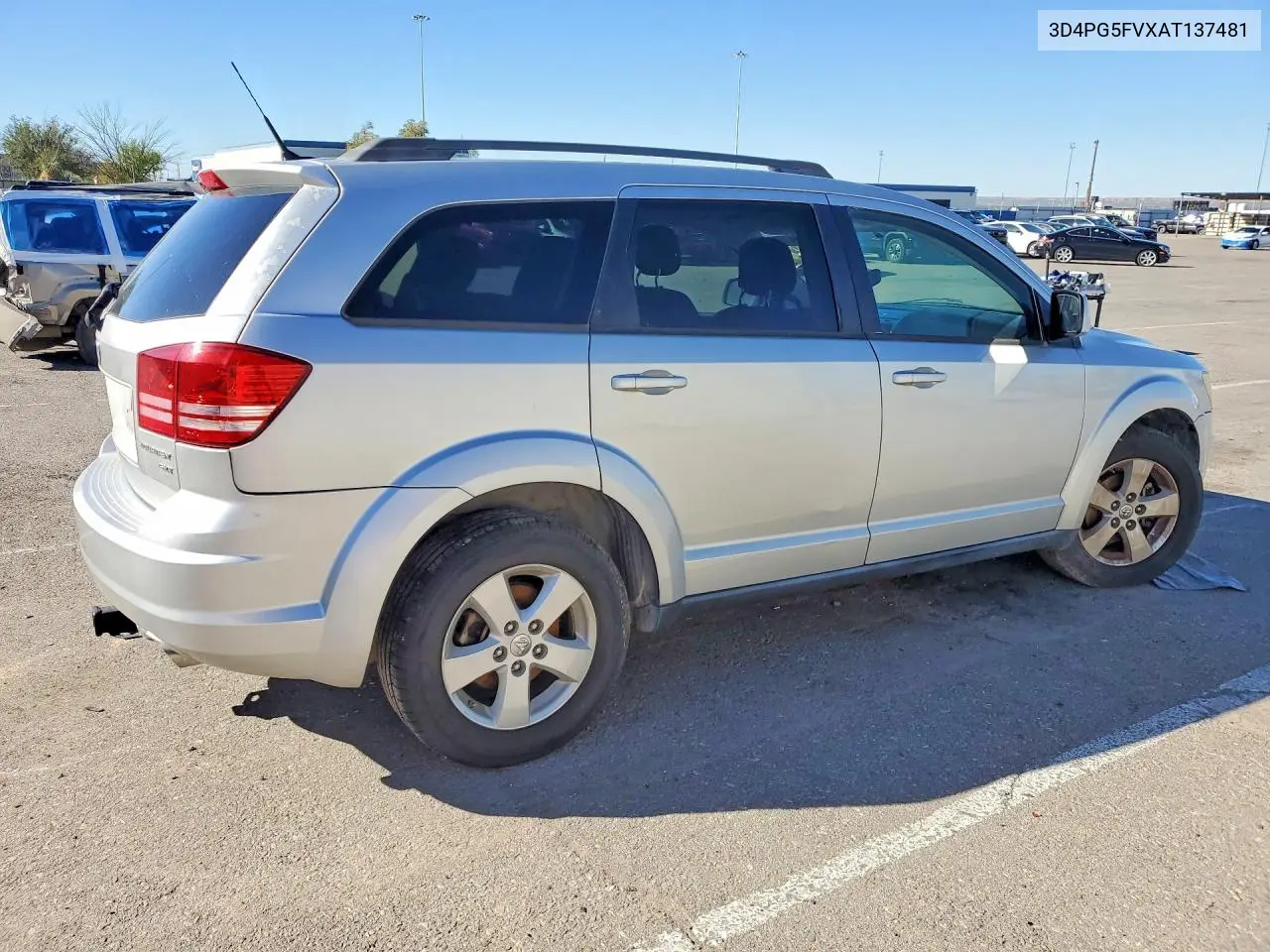2010 DODGE JOURNEY VIN 3D4PG5FVXAT137481 — фото 3