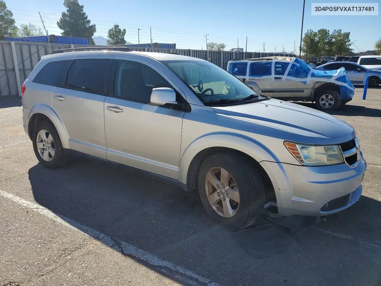 2010 DODGE JOURNEY VIN 3D4PG5FVXAT137481 — фото 4
