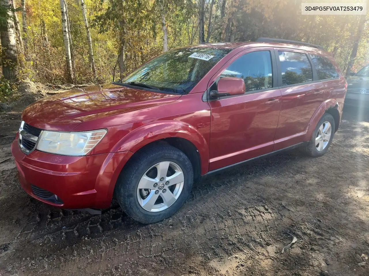 DODGE JOURNEY 2010, VIN 3D4PG5FV0AT253479