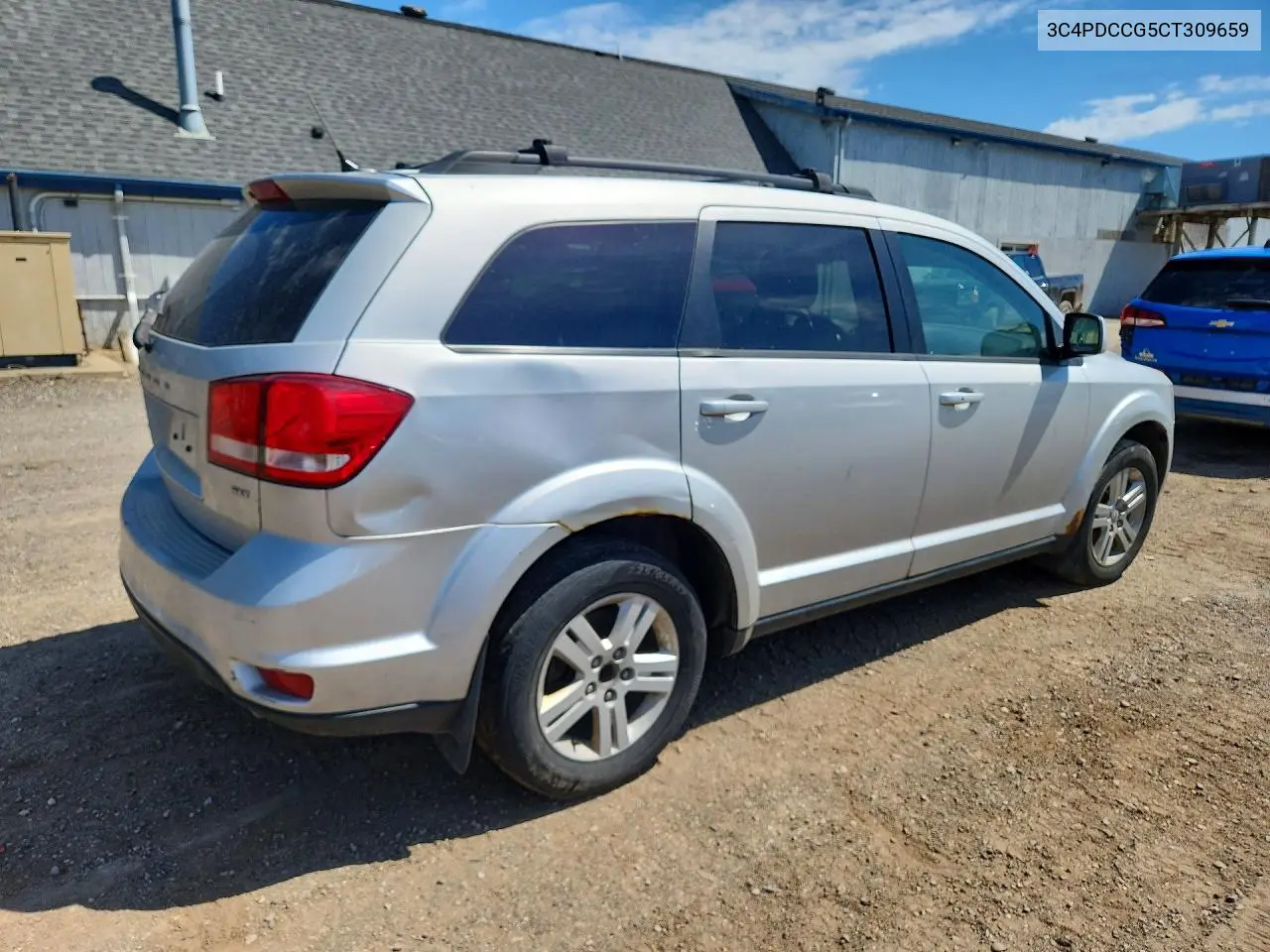 2012 DODGE JOURNEY VIN 3C4PDCCG5CT309659 — фото 3