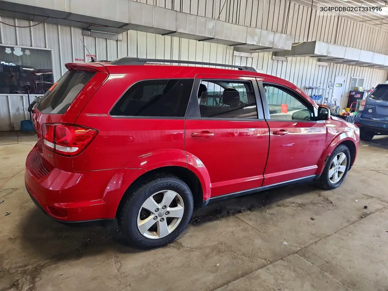 2012 DODGE JOURNEY VIN 3C4PDDBG2CT331996 — фото 3
