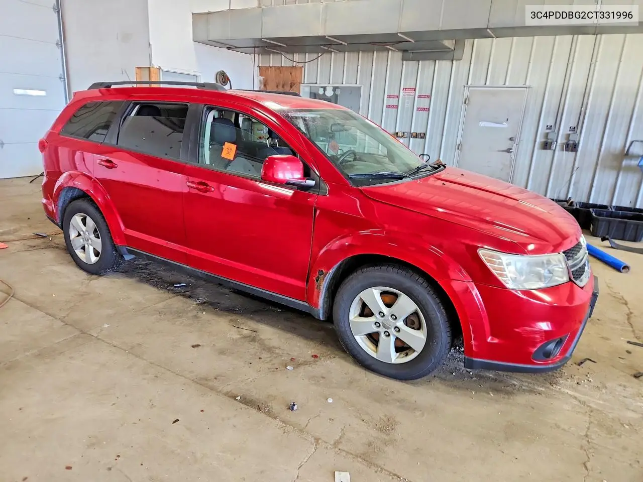 2012 DODGE JOURNEY VIN 3C4PDDBG2CT331996 — фото 4