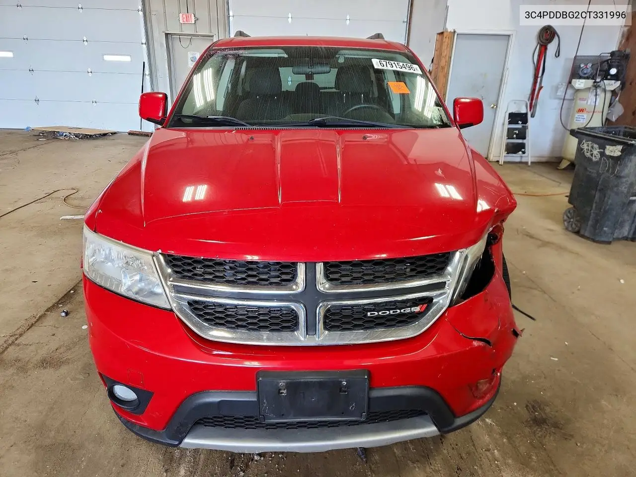 2012 DODGE JOURNEY VIN 3C4PDDBG2CT331996 — фото 5