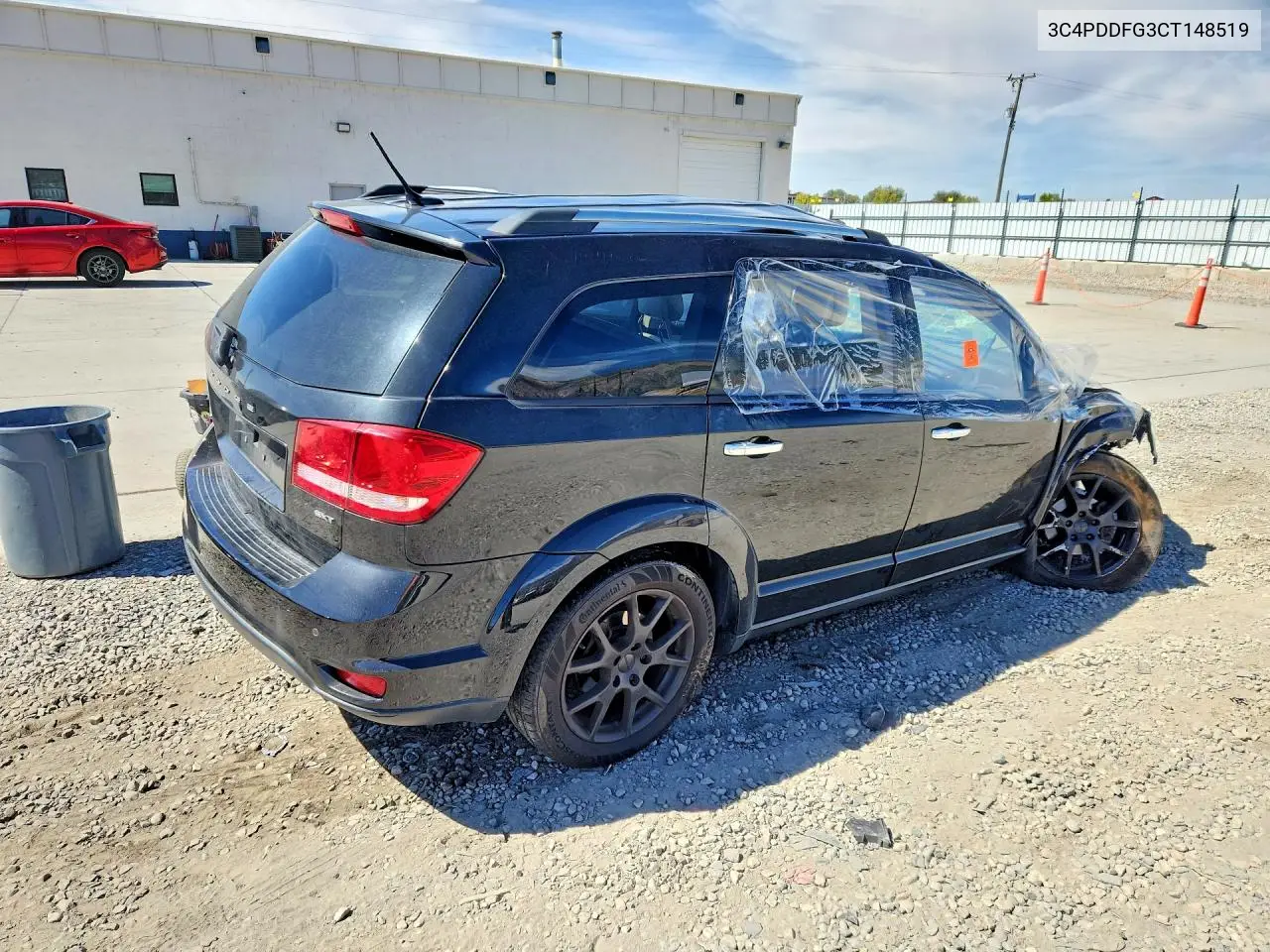 2012 DODGE JOURNEY VIN 3C4PDDFG3CT148519 — фото 3