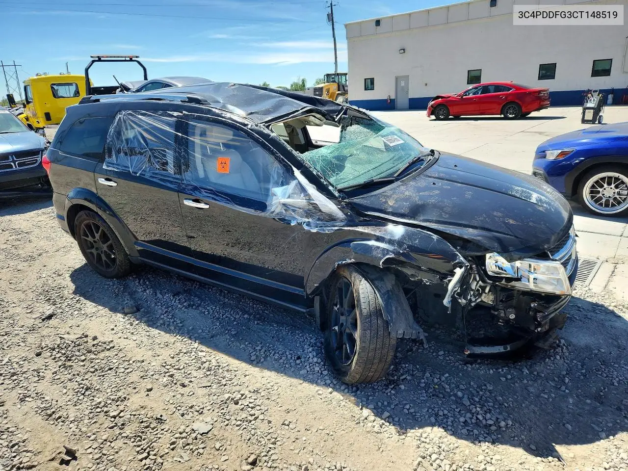 2012 DODGE JOURNEY VIN 3C4PDDFG3CT148519 — фото 4