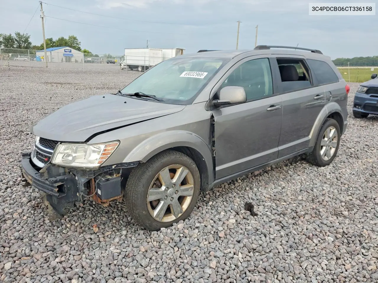 DODGE JOURNEY 2012, VIN 3C4PDCBG6CT336158